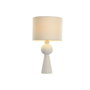 DKD Home Decor Lámpara de Sobremesa Bola en Color Crudo