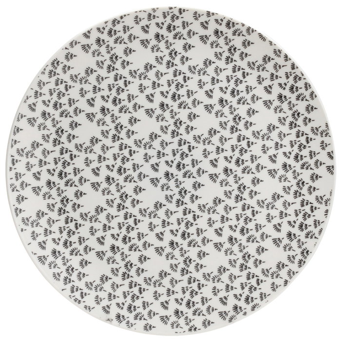 Home Deco Factory Plato Llano Foret Polipropileno Diámetro 26 cm