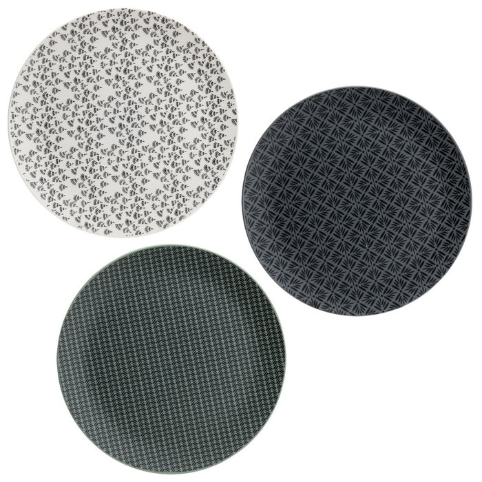 Home Deco Factory Plato Llano Foret Polipropileno Diámetro 26 cm