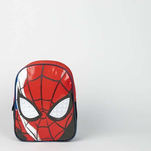 Cerdá Mochila Infantil Spider-Man, Mochila Niño con Personaje, 21.7 x 28.0 x 9.0 cm, Recomendada 2-8 Años, Color Rojo