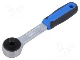 GEDORE Llave de vaso de trinquete 1/4 de pulgada bidireccional con interruptor
