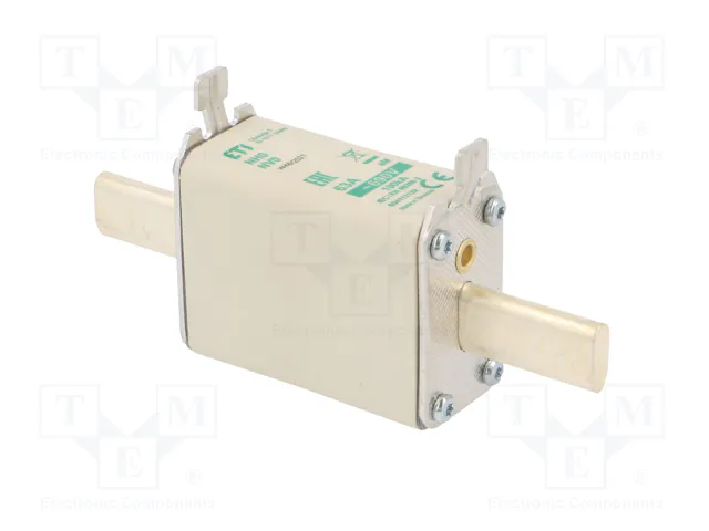 ETI POLAM Fusible NH0 de cerámica 63A 690VAC aM ETI POLAM Fusible NH0 de cerámica 63A 690VAC aM