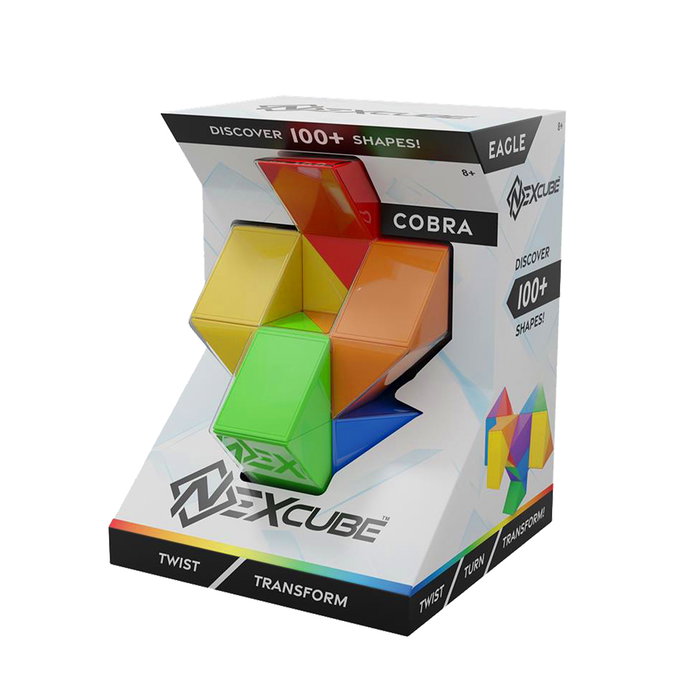 Goliath Nexcube Cobra 931512 Juego de Creación de Formas para +8 Años, Portugués, Español