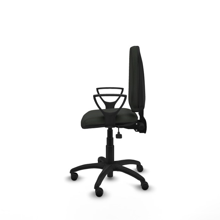 PIQUERAS Y CRESPO Silla de oficina Aýna con mecanismo Asincro, Tela Negra PIQUERAS Y CRESPO Silla de oficina Aýna con mecanismo Asincro, Tela Negra