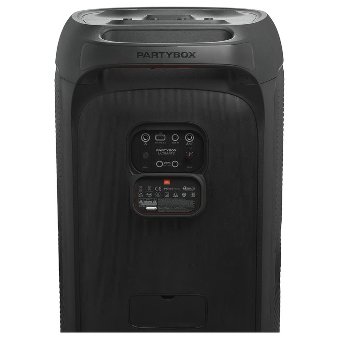 JBL PartyBox Ultimate Altavoz Party Bluetooth/Wi-Fi Portátil 1100W IPX4 con Ruedas, Asa y Luces LED