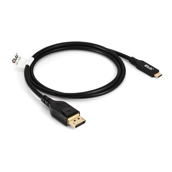 Club 3D Cable USB Tipo C a DisplayPort 2.1 1m Club 3D Cable USB Tipo C a DisplayPort 2.1 1m