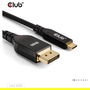 Club 3D Cable USB Tipo C a DisplayPort 2.1 1m 10K@60Hz
