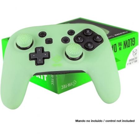 Fr-Tec Kit de Modificación Pro Controller con Interruptores Custom Glow in the Dark para Mejorar el Tacto y Evitar Manos Sudorosas