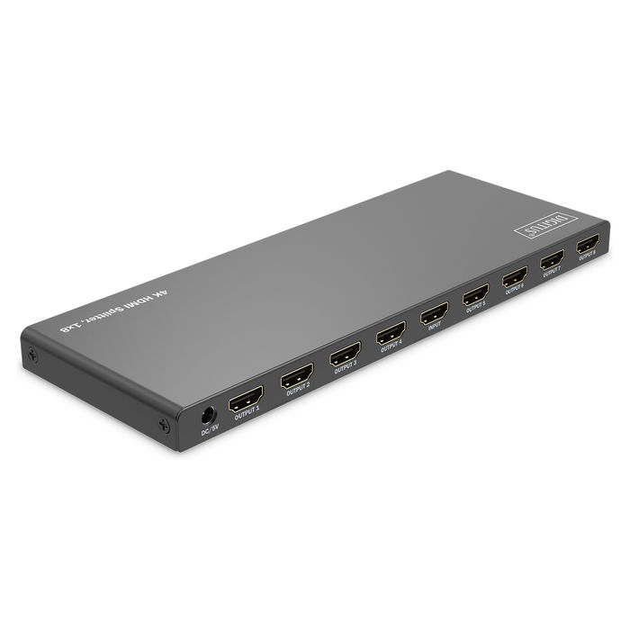 Digitus HDMI Splitter 1x8 4K/60Hz HDCP 2.3 EDID Control