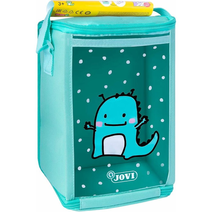 Jovi Bandolera Multiuso Para Manualidades My Arts&Crafts Mochila Dino Verde Agua