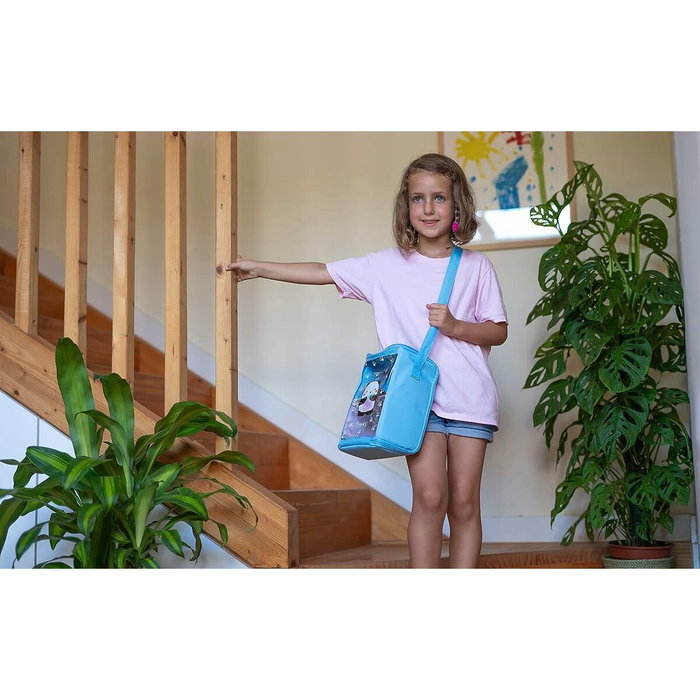 Jovi Bandolera Multiuso Para Manualidades My Arts&Crafts Mochila Dino Verde Agua