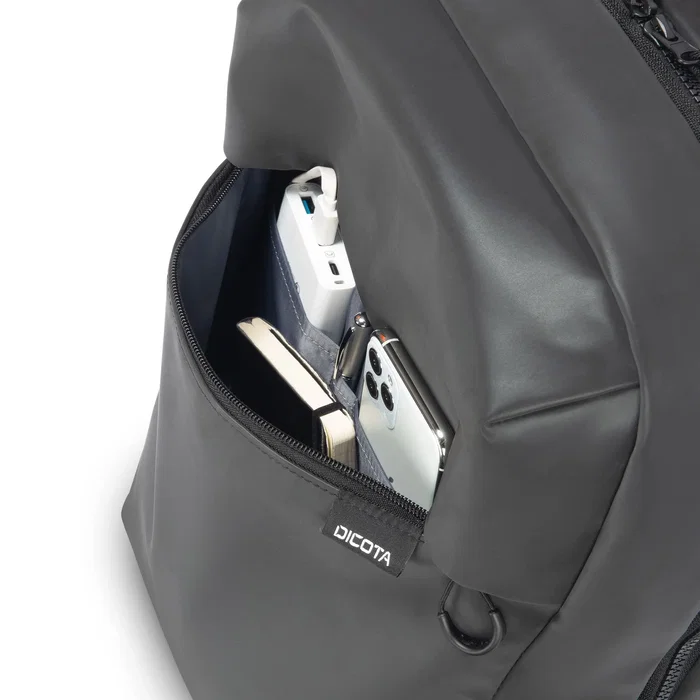 Dicota COMMUTER Reflective Mochila de 16 L, Camuflaje