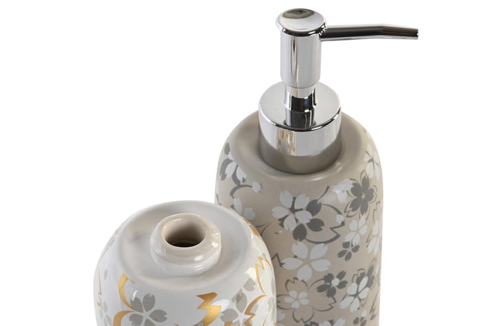 DKD Home Decor Dosificador Dolomite 7x9x17,5 (Pack de 2 surtido)