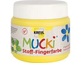 Kreul Pintura de dedos para textil amarillo 150ml