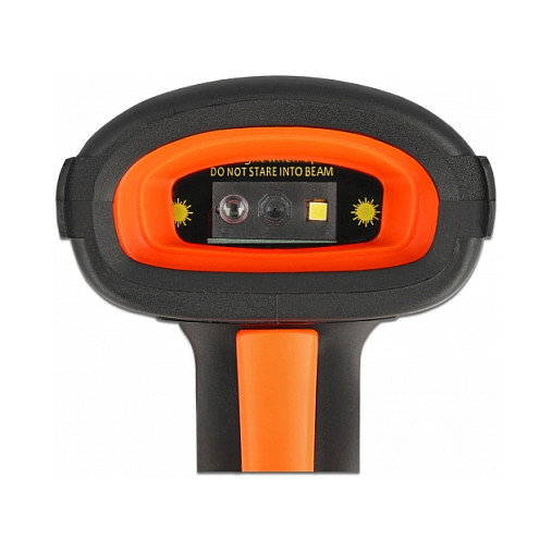 DeLOCK Escáner de código de barras industrial 1D/2D Negro y Naranja DeLOCK Escáner de código de barras industrial 1D/2D Negro y Naranja