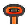 DeLOCK Escáner de código de barras industrial 1D/2D Negro y Naranja