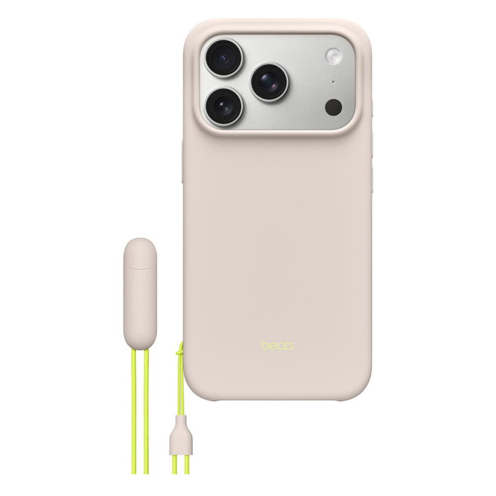 Beats Funda Kickstand con MagSafe y Control de Cámara para iPhone 17 Pro - Cal, Color piedra Beats Funda Kickstand con MagSafe y Control de Cámara para iPhone 17 Pro - Cal, Color piedra