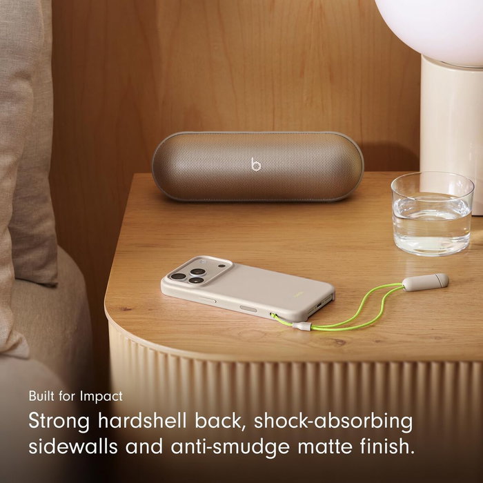 Beats Funda Kickstand con MagSafe y Control de Cámara para iPhone 17 Pro - Cal, Color piedra Beats Funda Kickstand con MagSafe y Control de Cámara para iPhone 17 Pro - Cal, Color piedra