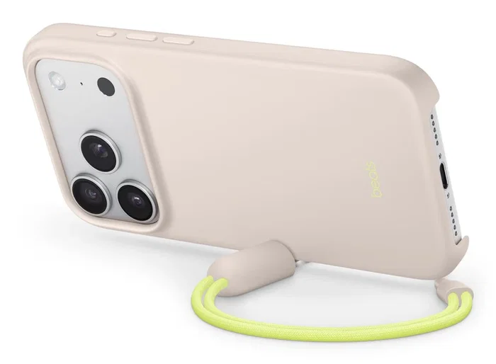 Apple iPhone 17 Pro Funda Kickstand con MagSafe y Control de Cámara - Color Piedra (Lime Stone), MGTN4LL/A