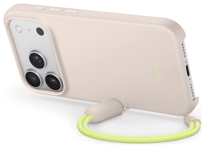 Beats Funda Kickstand con MagSafe y Control de Cámara para iPhone 17 Pro - Cal, Color piedra Beats Funda Kickstand con MagSafe y Control de Cámara para iPhone 17 Pro - Cal, Color piedra