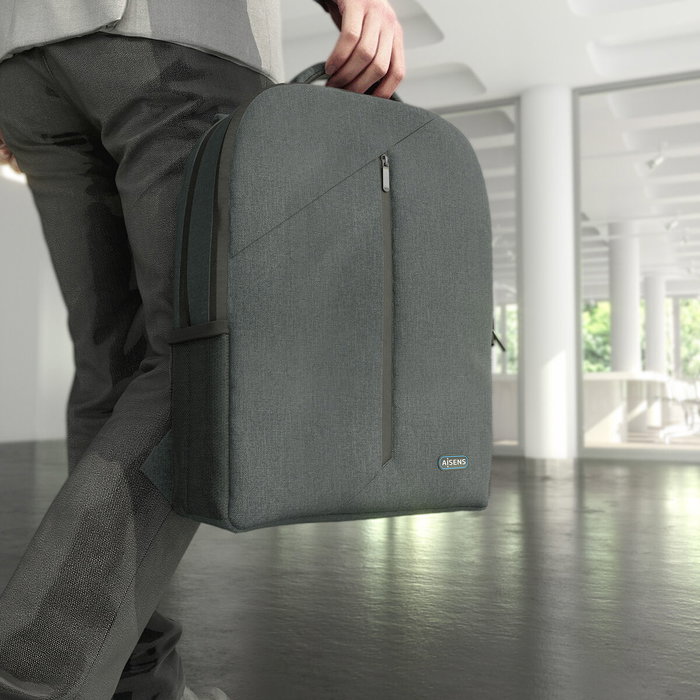 Aisens Mochila Premium para Portátil 15,6 pulg. Gris Aisens Mochila Premium para Portátil 15,6 pulg. Gris