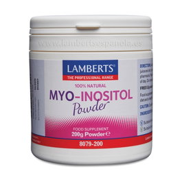 Lamberts Myo Inositol 200g Complemento Alimenticio Complejo Vitamina B8