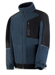 MARCA ROPA ABR Chaqueta Polar Viraco Azul-Negro S