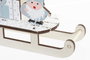 DKD Home Decor Decoración de MDF Trineo Surtida 12,5x11x5,5 cm