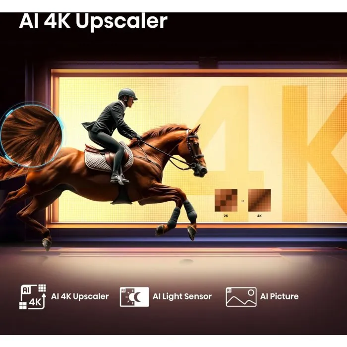 Hisense 43E7Q Televisor QLED 43 pulgadas 4K UHD Smart TV