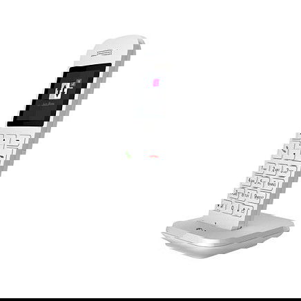 Telekom Speedphone 12 Teléfono IP Inalámbrico DECT, Pantalla TFT de 5,08 cm (2") con Retroiluminación, Blanco Telekom Speedphone 12 Teléfono IP Inalámbrico DECT, Pantalla TFT de 5,08 cm (2") con Retroiluminación, Blanco