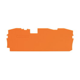 WAGO 2016-1392 Tapa de bloque de conexión Naranja 1 mm