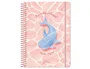 Liderpapel Agenda Escolar Colección Fantasy 2026-2027 A5 Día Página Espiral, Papel FSC 80g, Interior Bilingüe, Con Gomilla y Pegatinas - Rosa Save the Planet