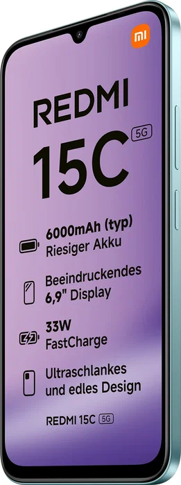 Xiaomi Redmi 15C 5G Verde 4GB 128GB