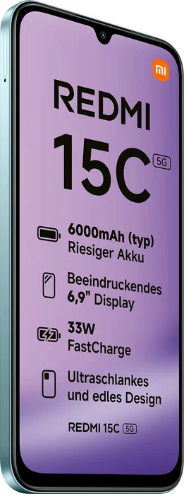 Xiaomi Redmi 15C 5G Verde 4GB 128GB