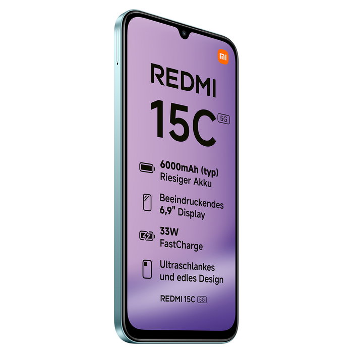 Xiaomi Redmi 15C 6.9" 5G 4 GB 128 GB 6000 mAh Verde