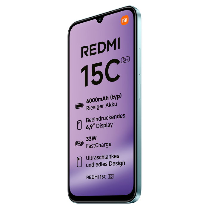 Xiaomi Redmi 15C 6.9" 5G 4 GB 128 GB 6000 mAh Verde