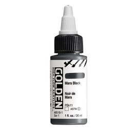 Golden Acrílico High Flow Negro de Marte 30 ml