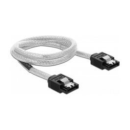 DeLOCK Cable SATA 6 Gb/s 50 cm Transparente