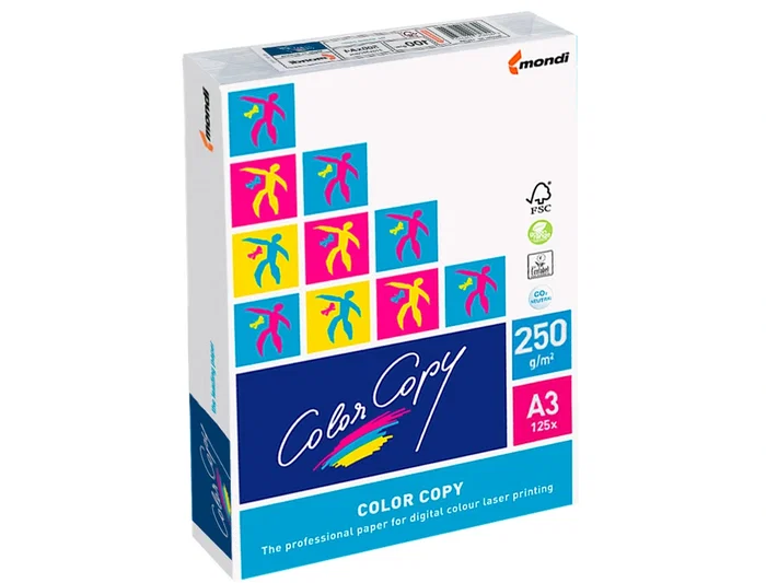 Color copy Papel Fotocopiadora Color Copy Din A3 250 Gramos Paquete 125 Hojas