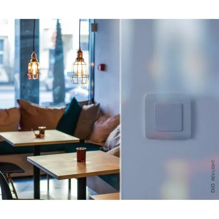 DiO CONNECT REV-KIT-06 Juego de 2 Interruptores de Luz Conectados para Smart Home