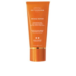 Institut Esthederm BRONZ REPAIR Crema Facial Antiarrugas Protector Solar Antiedad con FPS, Tecnología ADAPTASUN para Bronceado, Sol Moderado, 50 ml