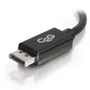 C2G Cable DisplayPort 54403, 4.57 m, Macho a Macho, 8K Ready, Ultra Alta Definición, con Latches, Negro