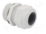 FIBOX Sello aislante M40 de rosca prolongada gris