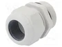 FIBOX Sello aislante M40 de rosca prolongada gris