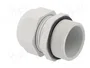 FIBOX Sello aislante M40 de rosca prolongada gris