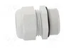 FIBOX Sello aislante M40 de rosca prolongada gris