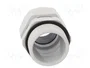 FIBOX Sello aislante M40 de rosca prolongada gris