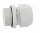 FIBOX Sello aislante M40 de rosca prolongada gris
