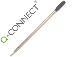 Q-connect Recambio Bolígrafo Tipo Cross Negro 0,5 mm
