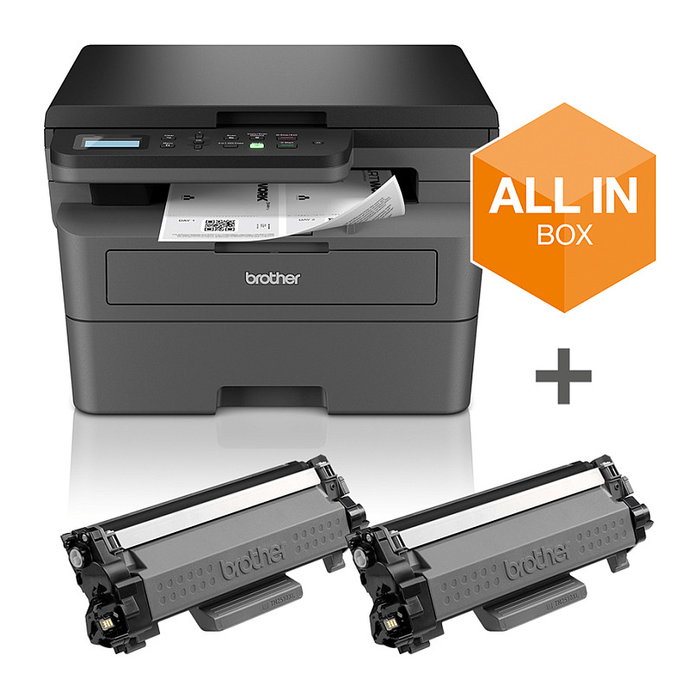 Brother DCP-L2627DWXL Impresora Multifunción Láser Monocromo con WiFi y Dúplex Automático